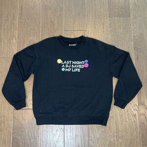 Vintage Rave Crewneck Sweater 80s EDM